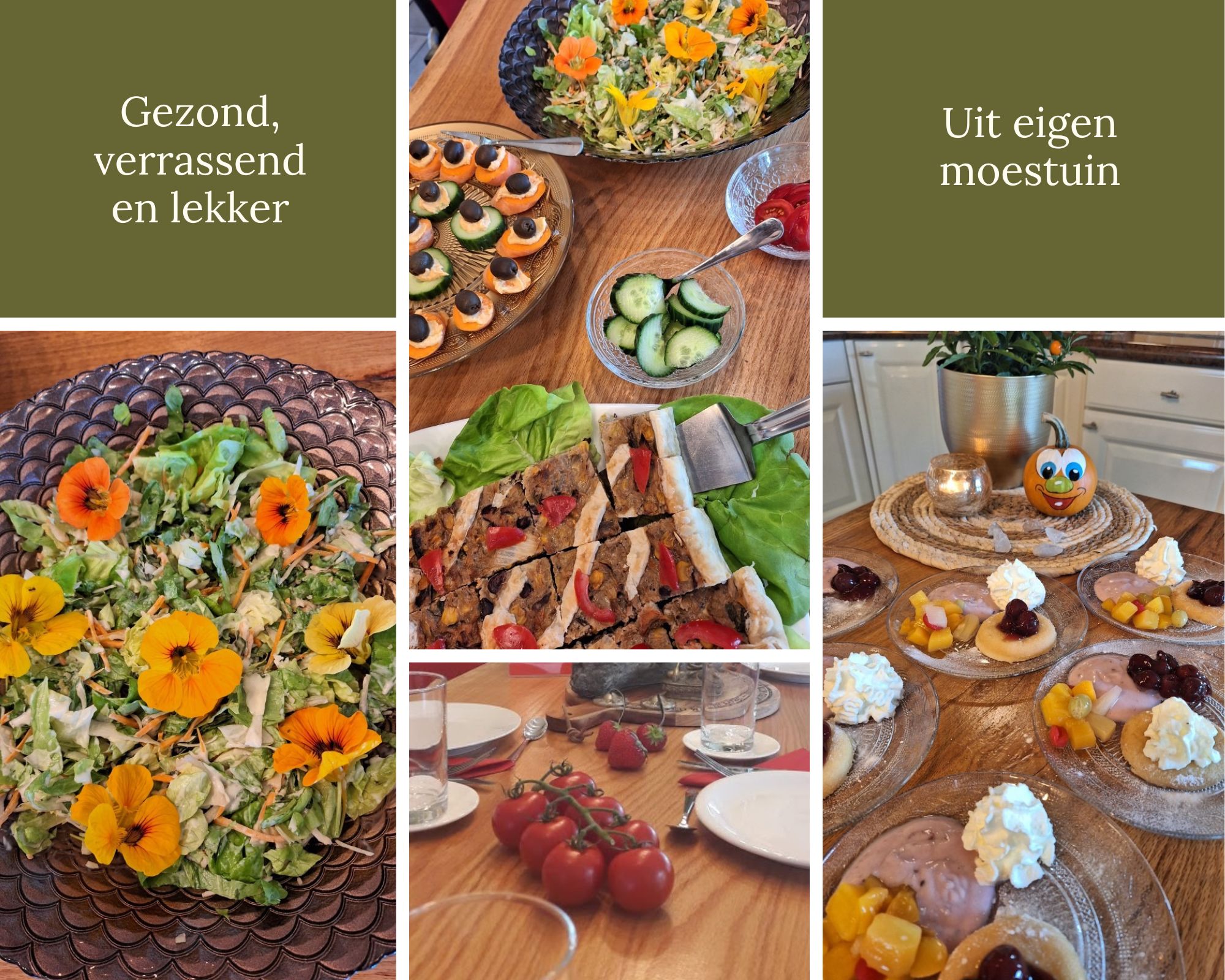 Gezond, uit eigen moestuin,